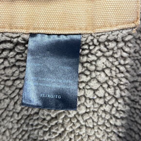 DICKIES Men’s Sherpa Lined Flannel Shirt Jacket XL Hydroshield Plaid - Picture 4 of 9